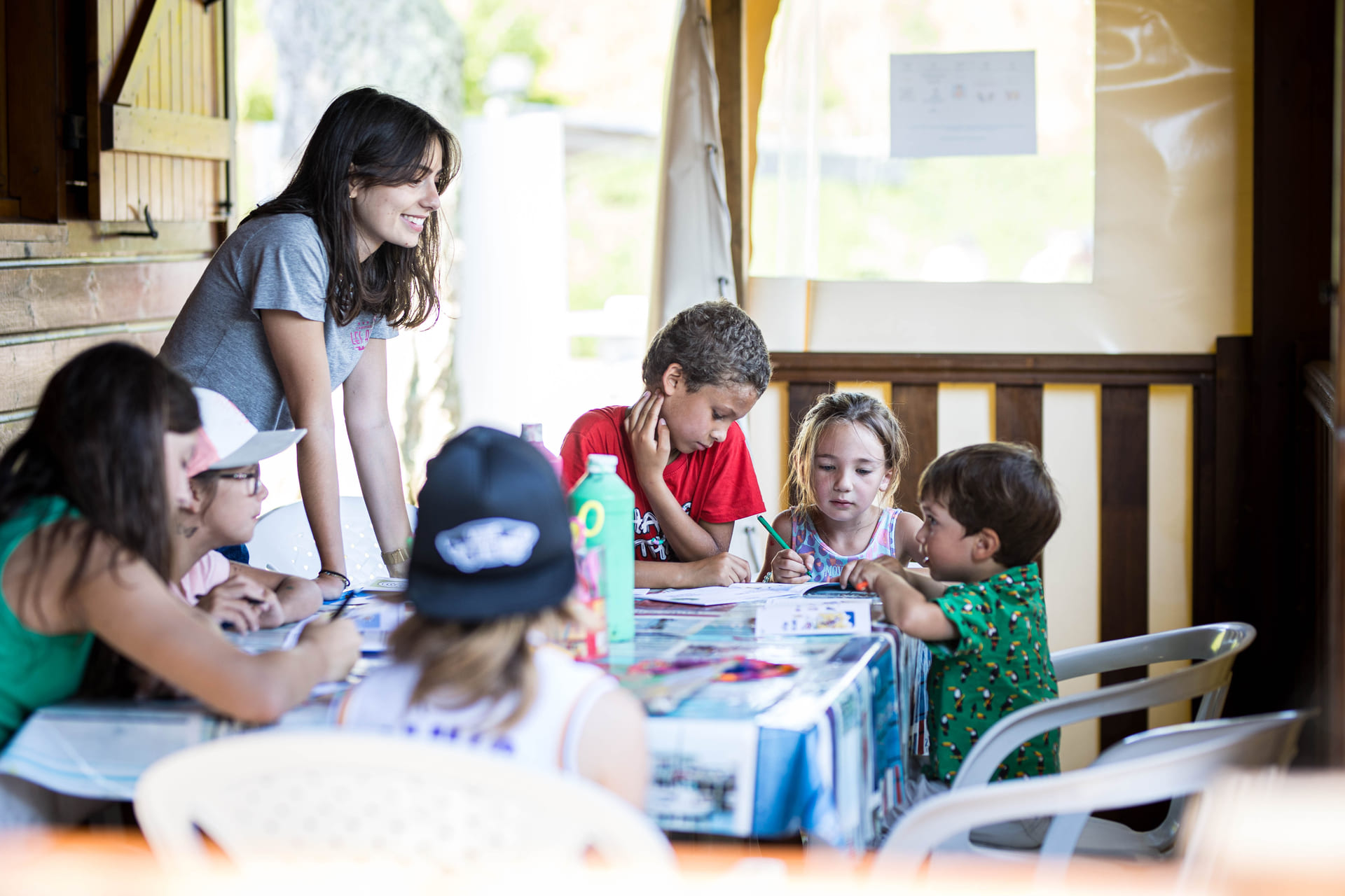 camping avec animations a messanges