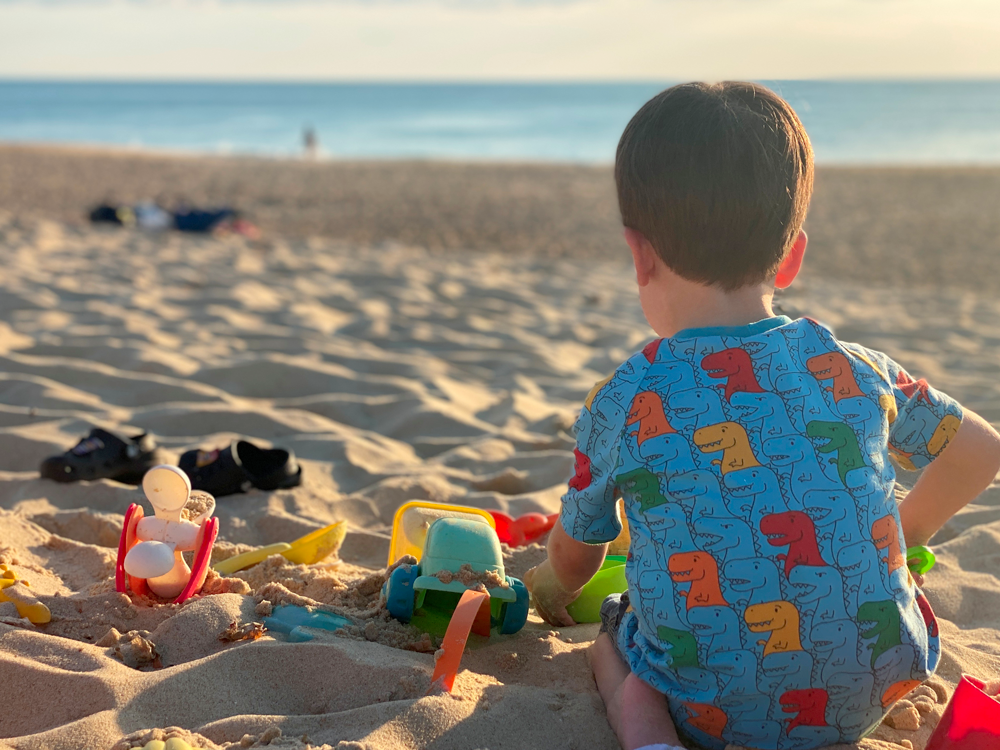 enfant plage