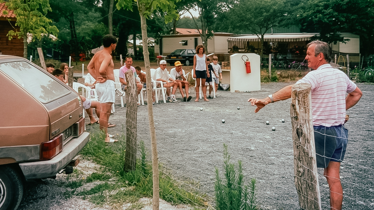 camping petanque